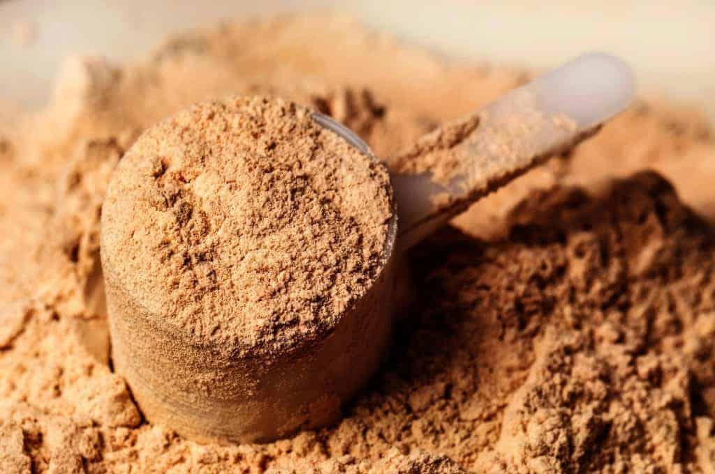 Supplement powder and scoop